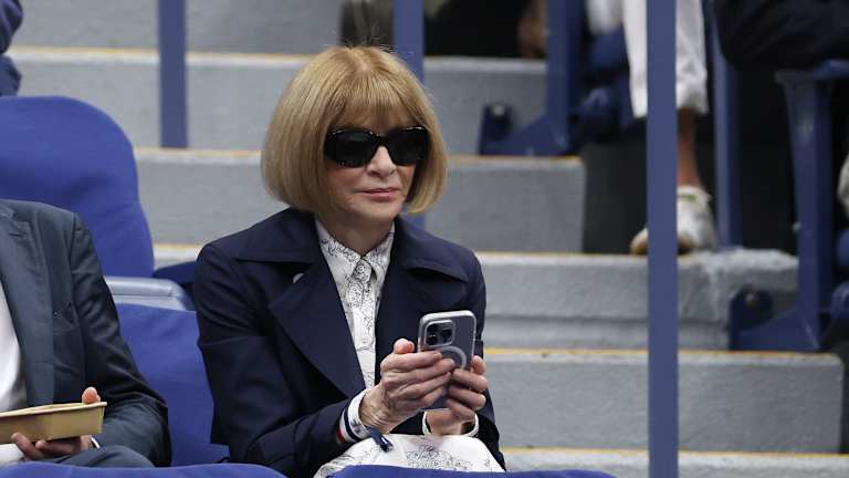Anna Vintour, bivša glavna urednica američkog Voguea bila je redovna 2025 US Open.