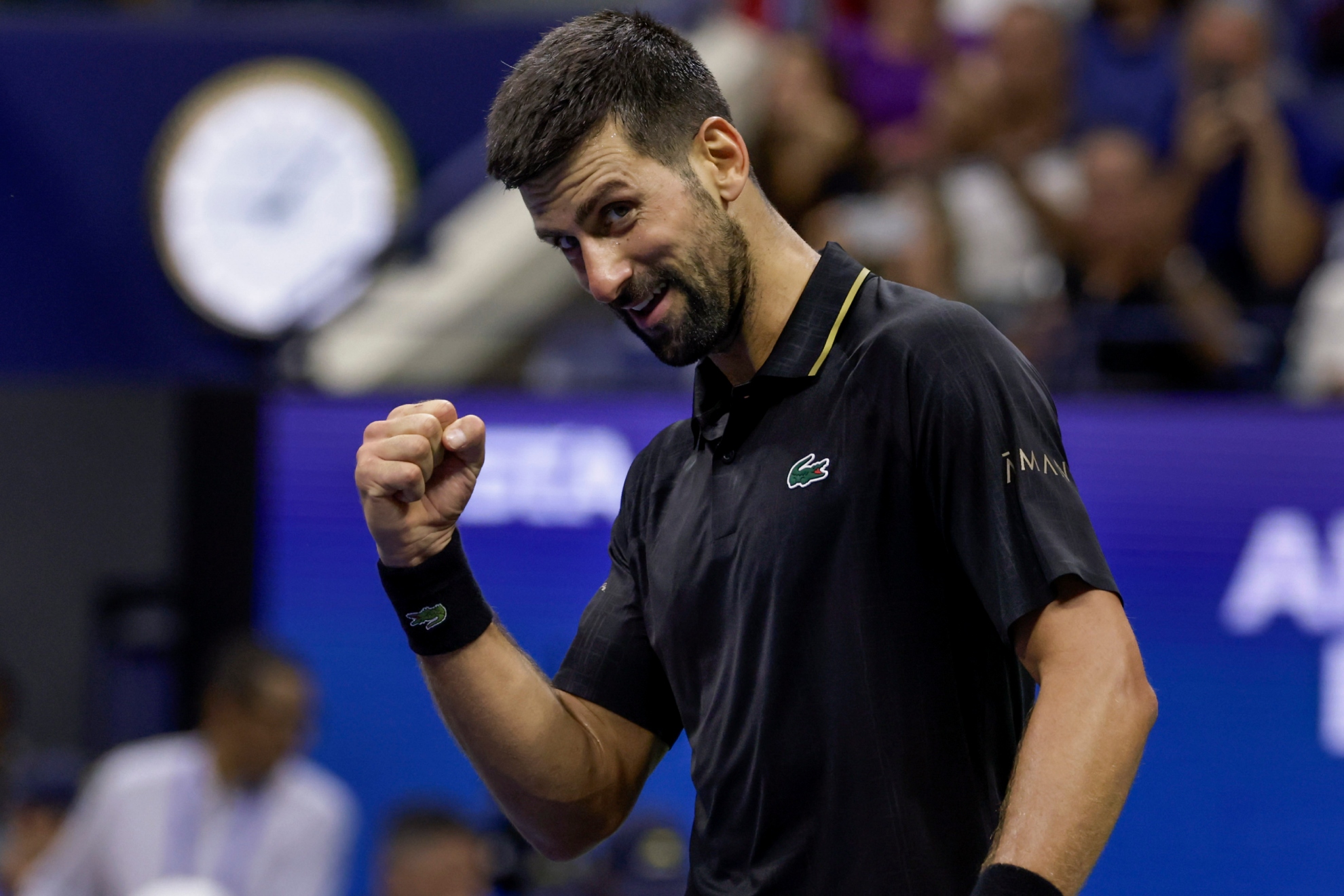 Novak Đoković, u osmini finala Otvorenog prvenstva.