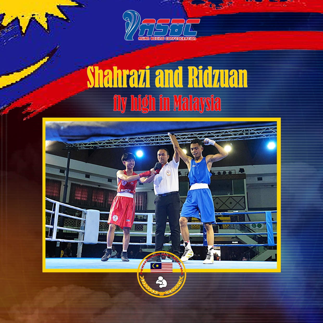 Mohammad Shahrazi i Muhammad Ridzuan lete visoko u Maleziji