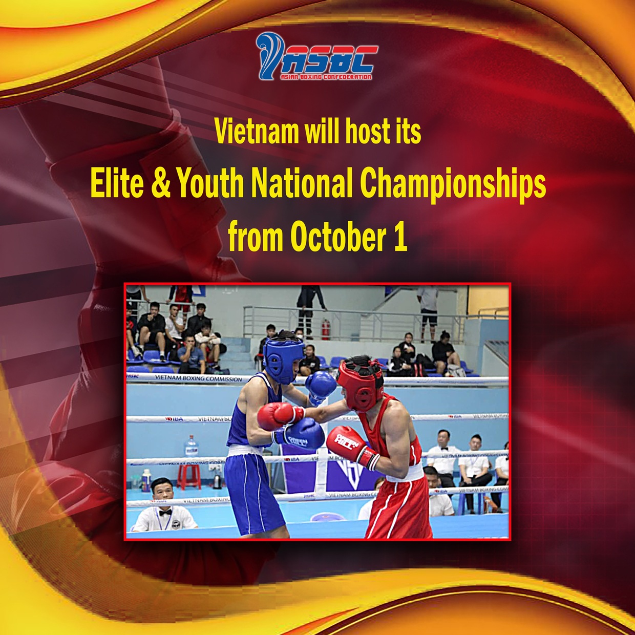 Vijetnam će biti domaćin svog Elite & Youth National Championships u Ho Ši Minu od oktobra KSNUMKS