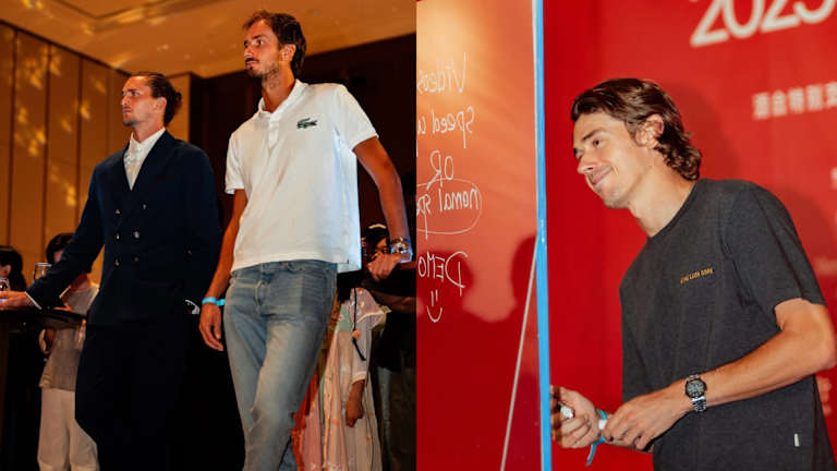 Aleksandar Zverev, Daniil Medvedev, Aleks de Minaur