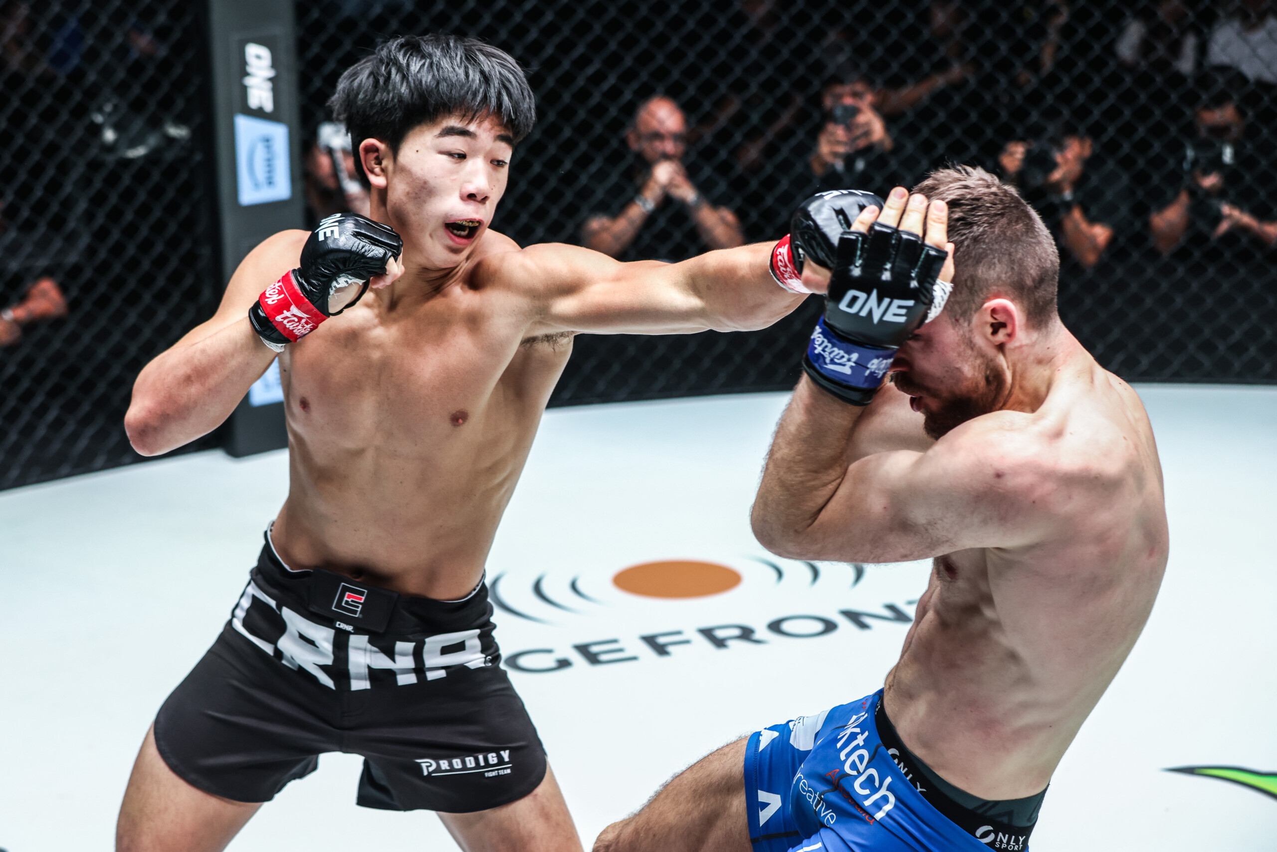 MMA fighters Adrian Lee and Antonio Mammarella