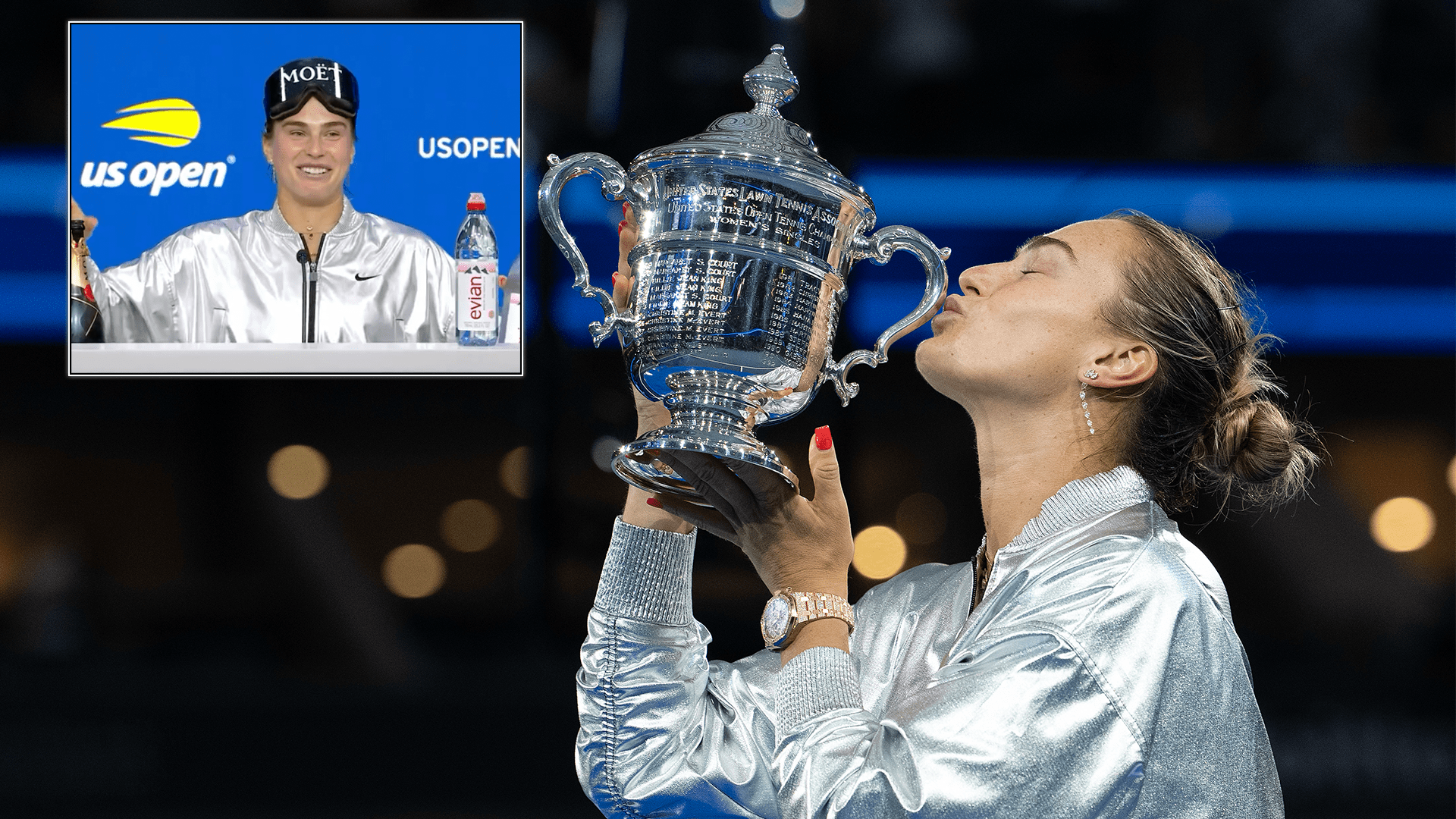 Arina Sabalenka ostvaruje snove o šampanjcu pobedom 2025 Otvoreno prvenstvo Amerike