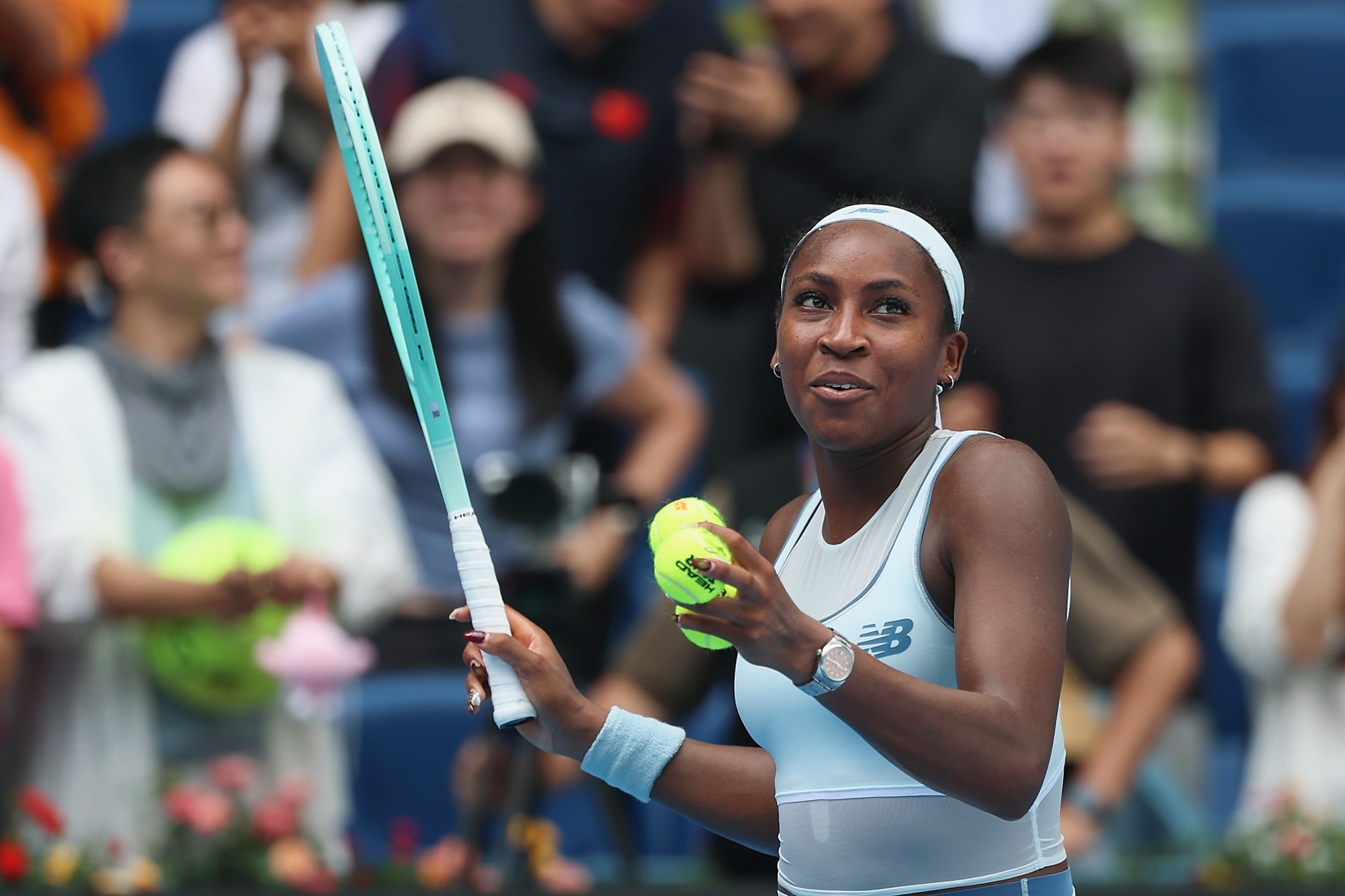Coco Gauff, zvani "Kraljica voćne salate", želi novi nadimak od navijača China Opena