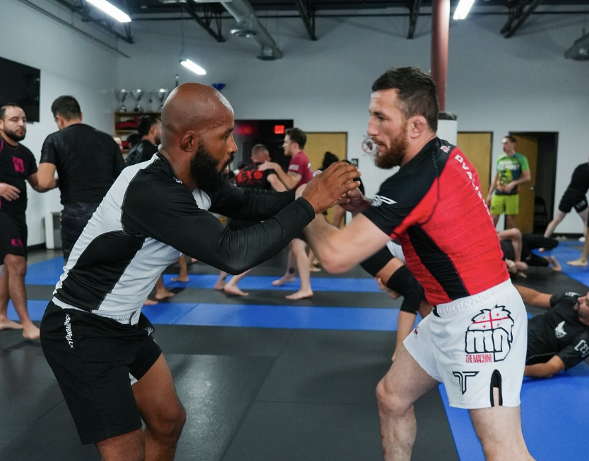 Demetrious Johnson i Merab Dvalishvili Spar