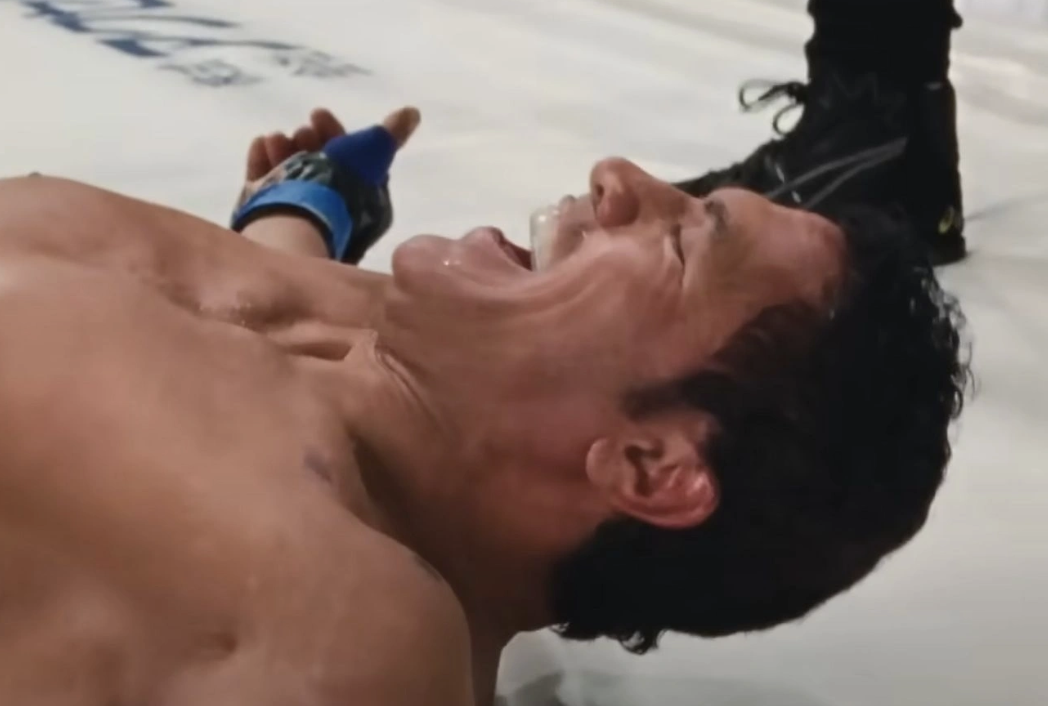 Dvejn Džonson je dobio pravi udarac tokom filma "The Smashing Machine"