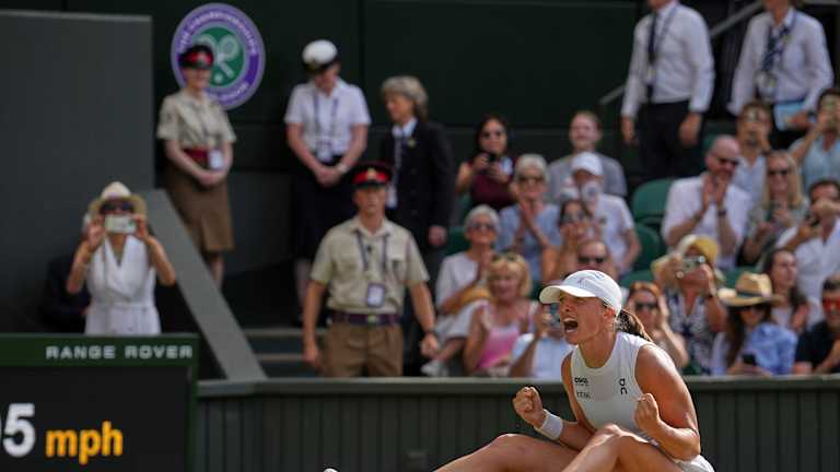Sviatek meč drugog kola na Otvoreno prvenstvo bio je daleko komplikovaniji od finala Vimbldona, koji je osvojila 6-0, 6-0.