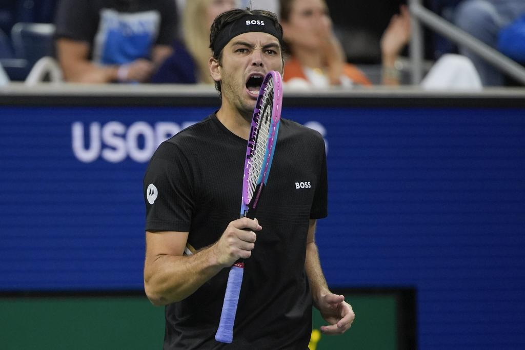 Tejlor Fritz. AP Photo/Pamela Smit