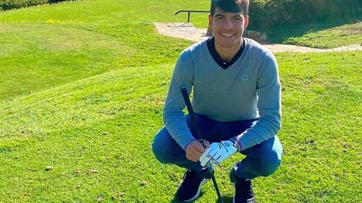 Karlos Alkaraz ima hendikep od 11.2 u golfu