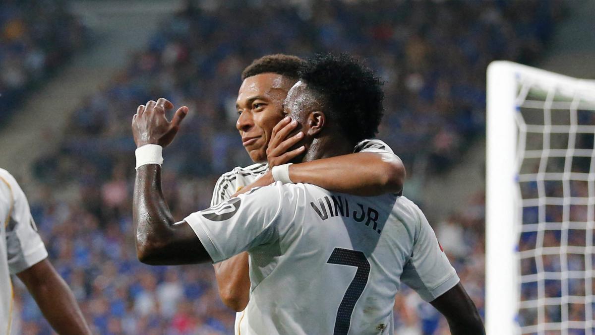 La Liga: predvođen velikim Kilian Mbappe, Real Madrid nastavlja protiv Real Sosijedada