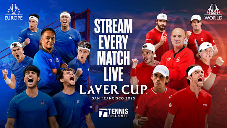Gledajte svaki dubl i singl meč iz Lejver kupa, uživo na Tennis Channel od petka.