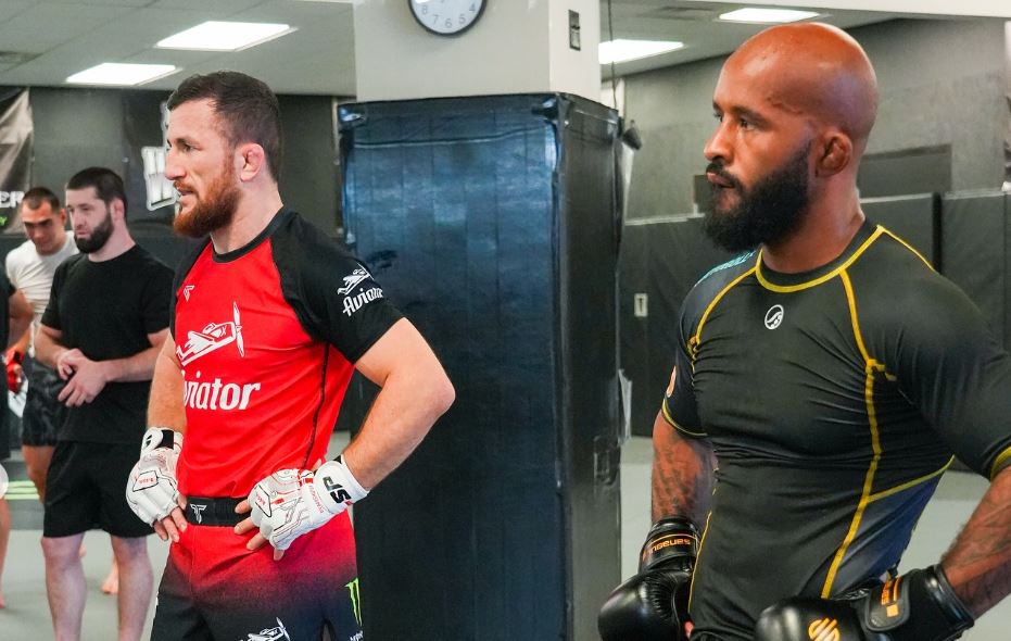 Merab Dvalishvili trenira sa bivšim UFC šampionom Demetriousom "Mighti Mouse" Johnsonom