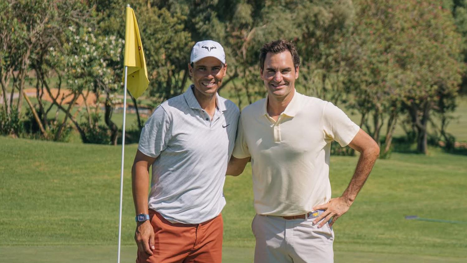 "Sa tim zamahom ..." Rodžer Federer zadirkuje Rafaela Nadala u video poruci Rajder kupa