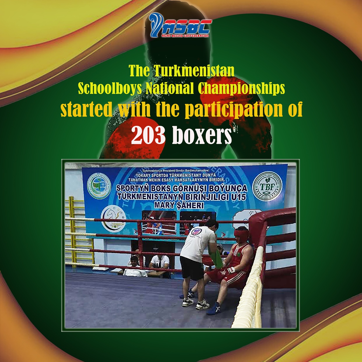 Državno prvenstvo Turkmenistan Schoolbois počelo je uz učešće 203 boksera