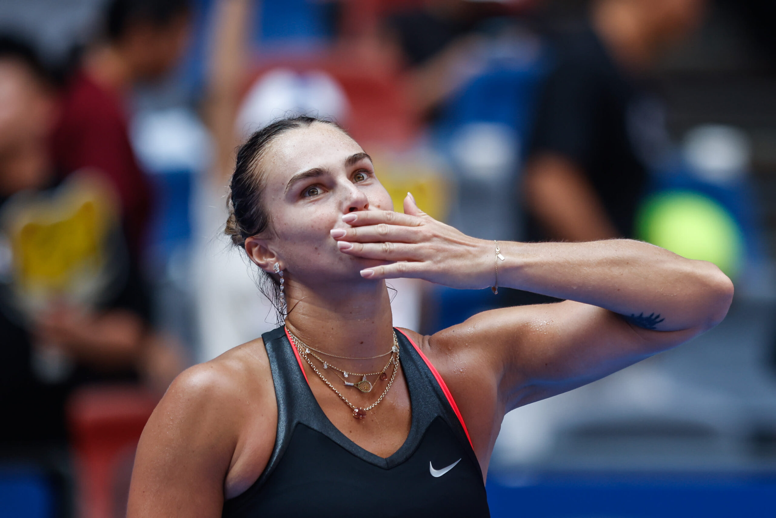 "To je prosto ludo": Arina Sabalenka sada 20-0 u Vuhanu nakon što je otpremila Elenu Ribakinu