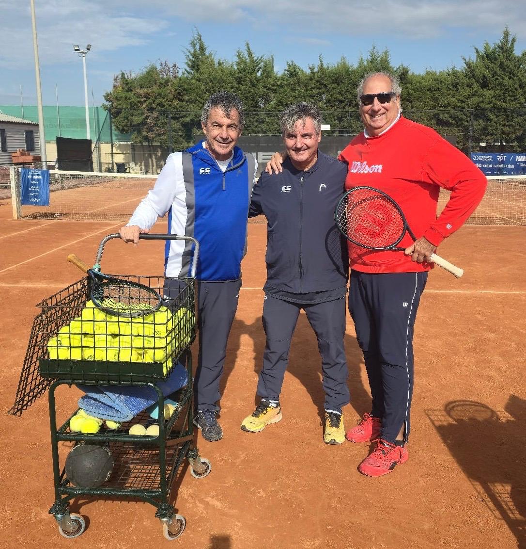 Emilio Sanchez, Pep Plasin i Luis Mediero