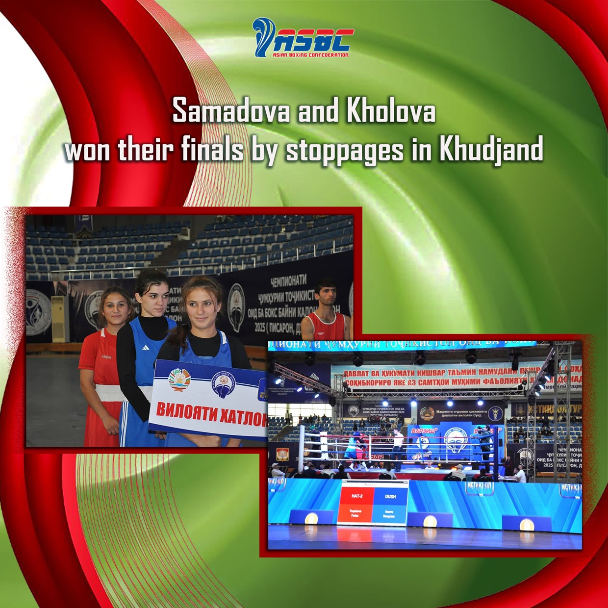 Samadova i Kholova osvojili su svoje finale prekidima u Khudjand