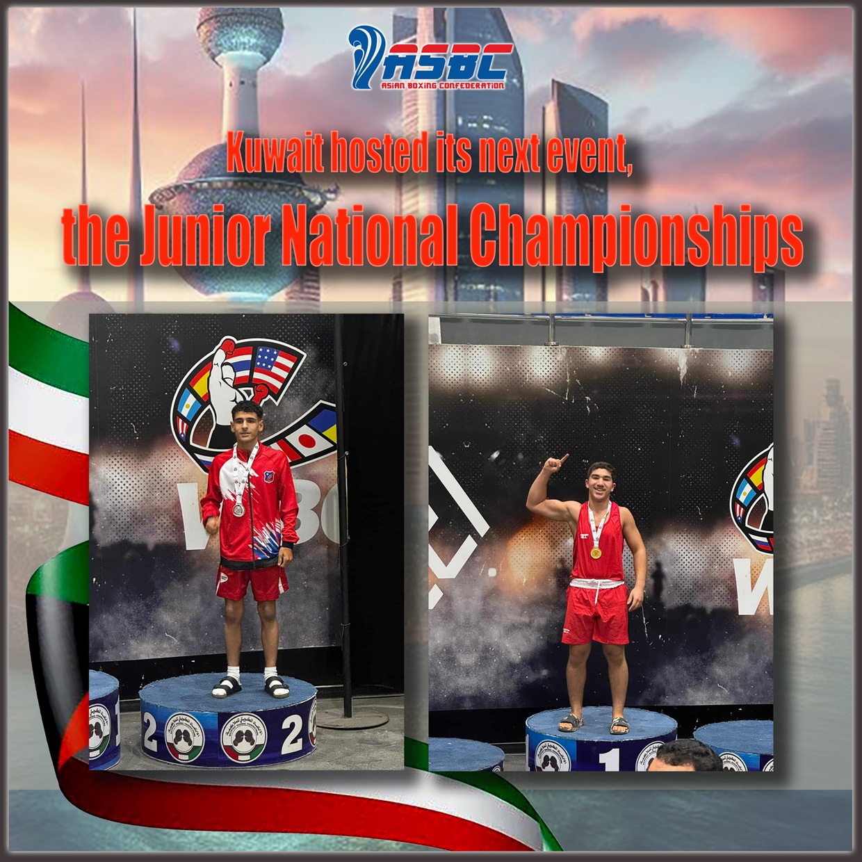Kuvajt je bio domaćin svog sledećeg događaja, Junior National Championships