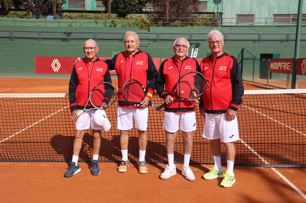 S leva na desno: Francisco Lasheras, Feliks Candela, Antonio Carrei Juan Jose Barbera.
