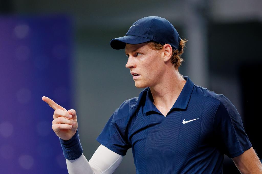 Grešnik, tokom učešća na Shanghai Masters 1,000 2025.