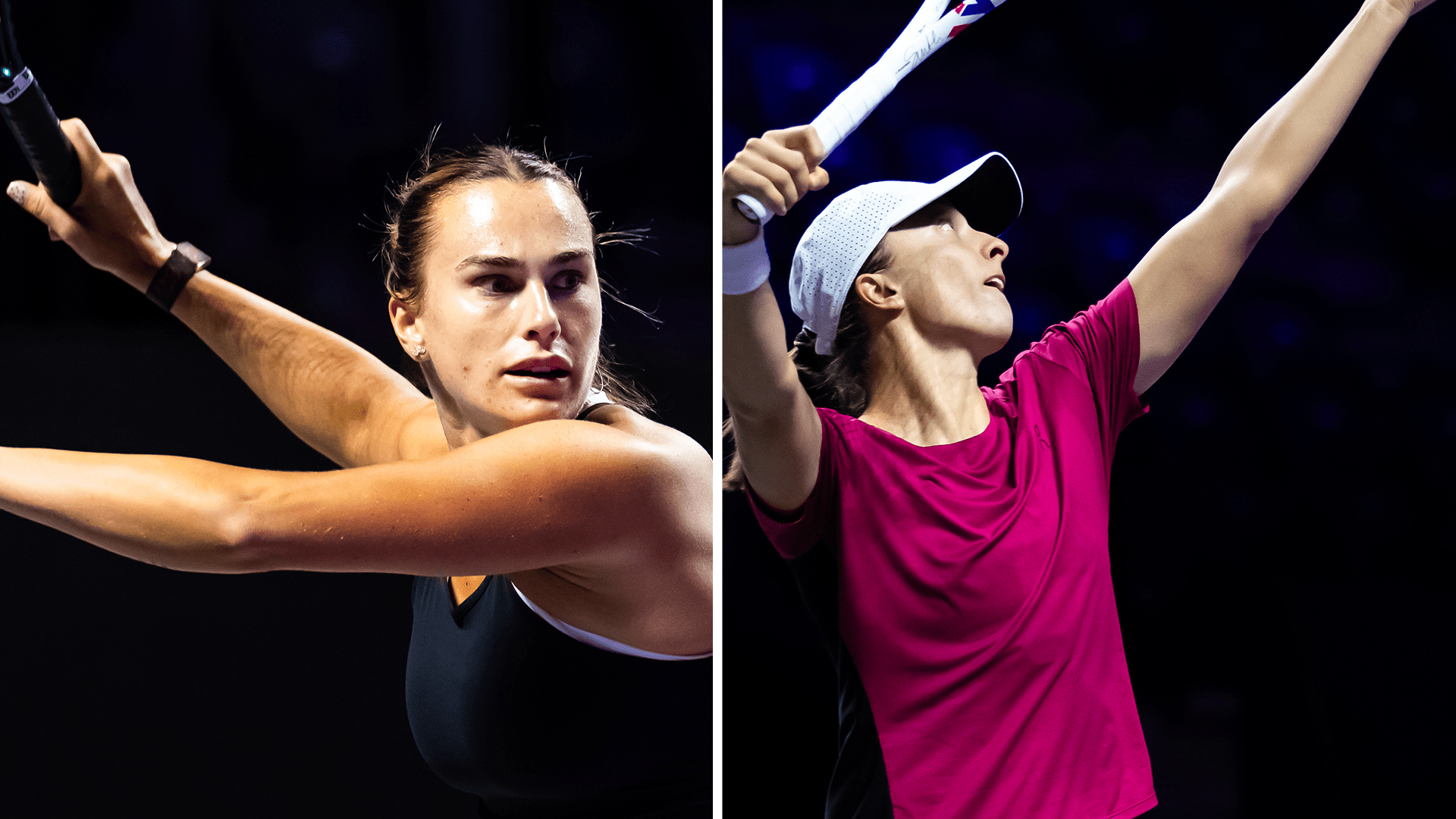 Arina Sabalenka, Iga Sviatek naslov 2025 VTA Finals Round Robin žreb
