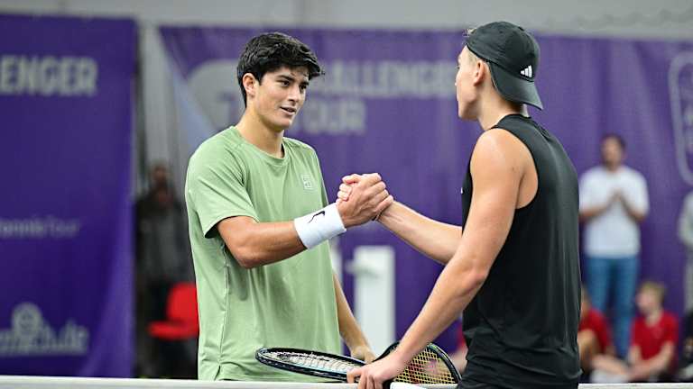 Finale između Engela i kolege 18-godišnjeg Federika Cine bilo je najmlađe ATP Challenger finale od 2003. godine.