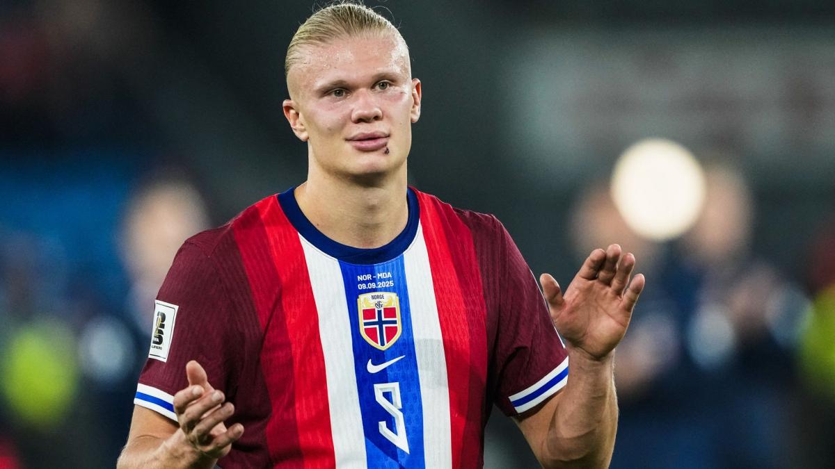 Erling Haaland pušten od strane Norveške