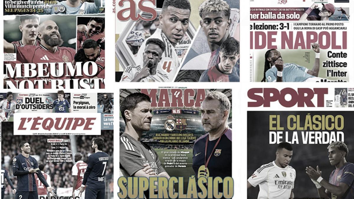 Francuska štampa kruniše Achraf Hakimi, Barsa već krivi sudiju pre Clasico
