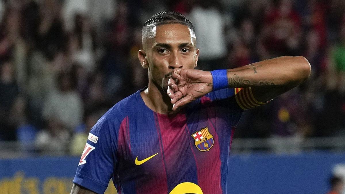 Raphinha ljulja na FC Barselona