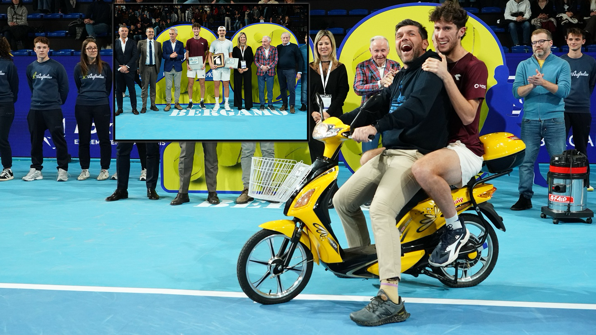Frančesko Maestrelli pogađa nove visine sa Bergamo Challenger titulom