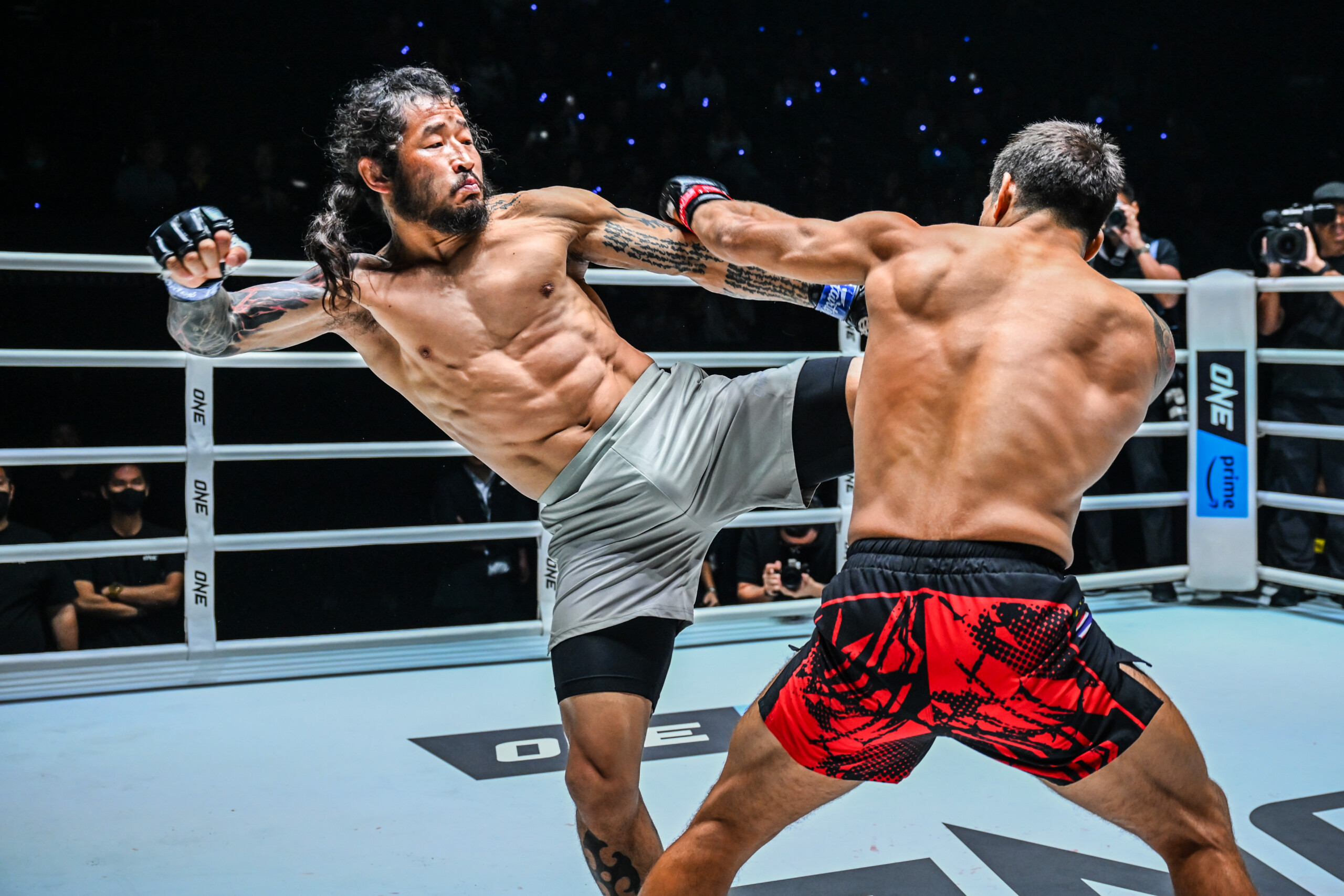 Enkh Orgil Baatarkhuu Aaron Canarte ONE Fight Night 27 3