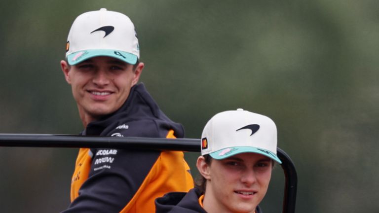 Lando Norris i Oskar Pjastri