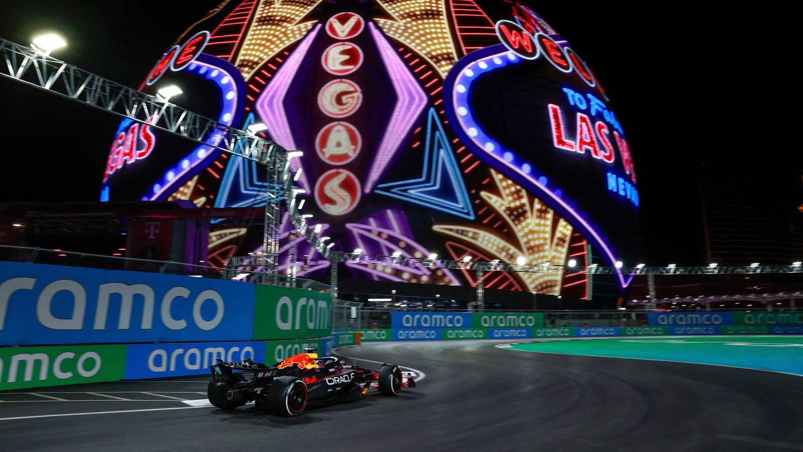 Max Verstappen at the 2024 Las Vegas GP
