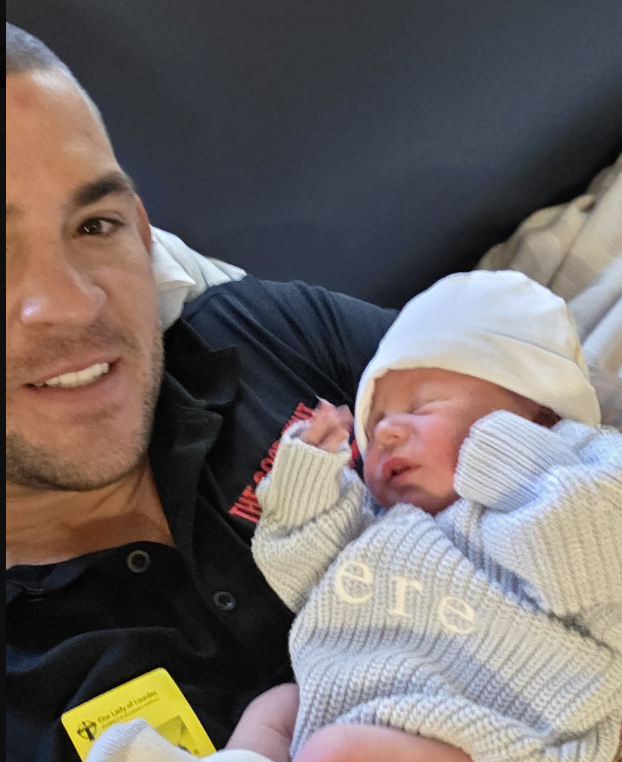 Poirier pozdravlja svog novorođenčeta