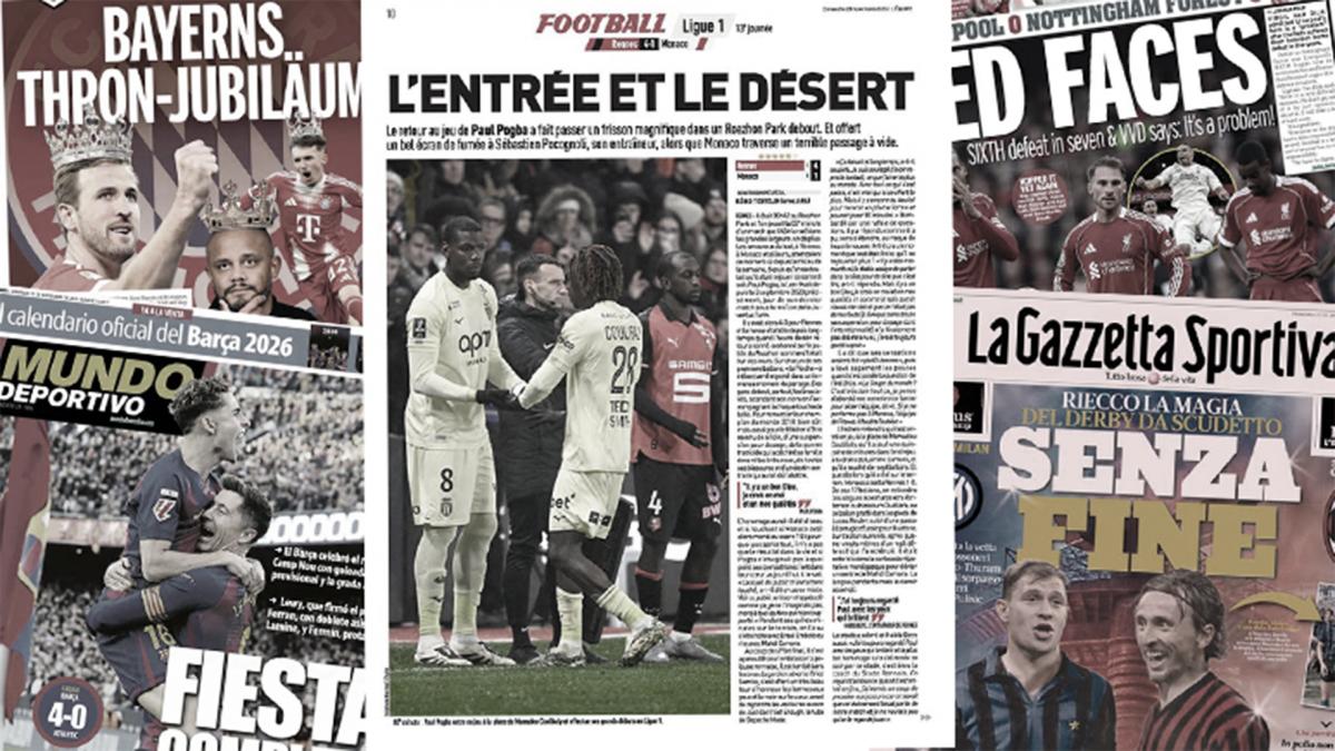 Povratak Paula Pogbe pomera štampu, Liverpul je demontiran u Engleskoj