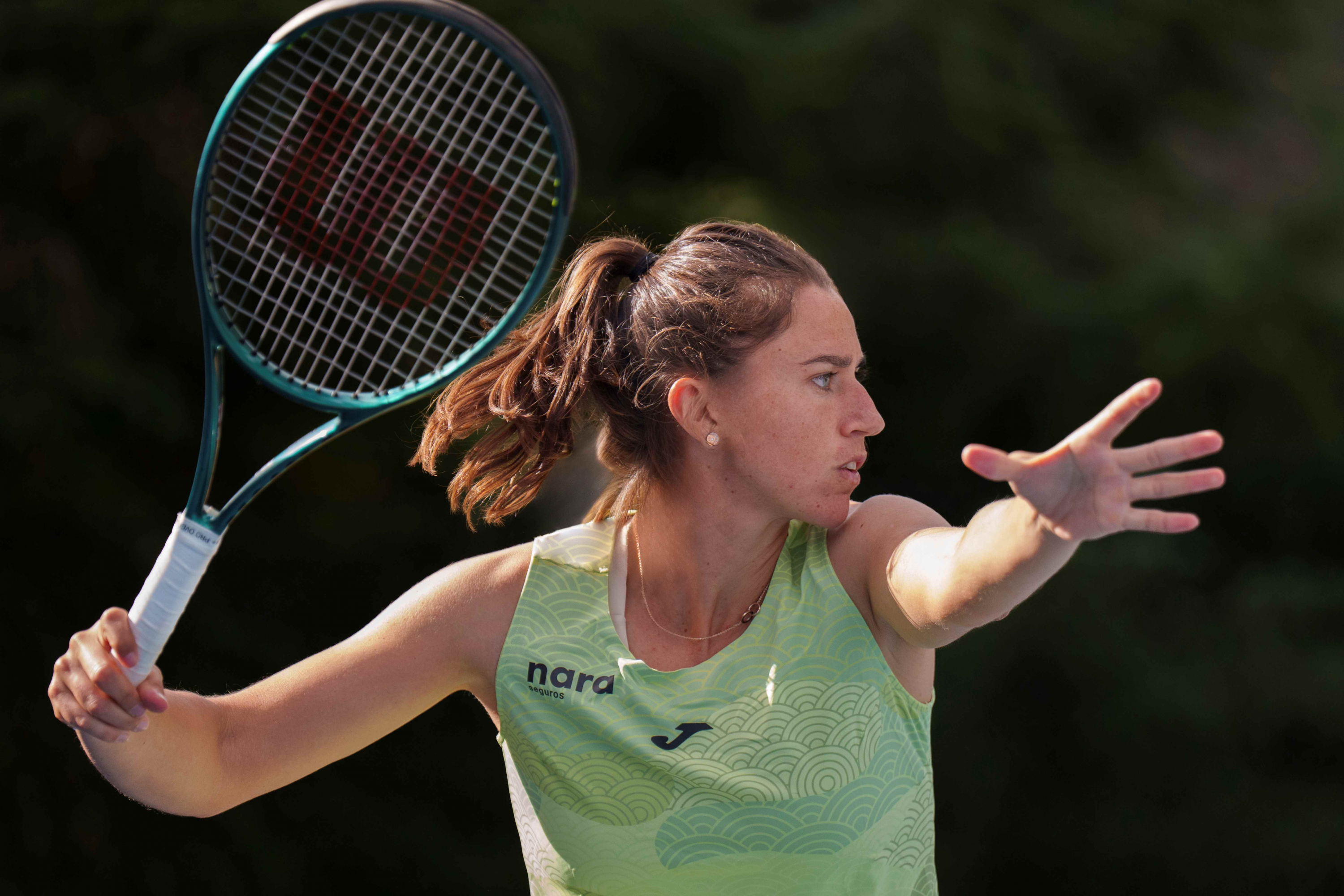 Sara Sorribes trening.