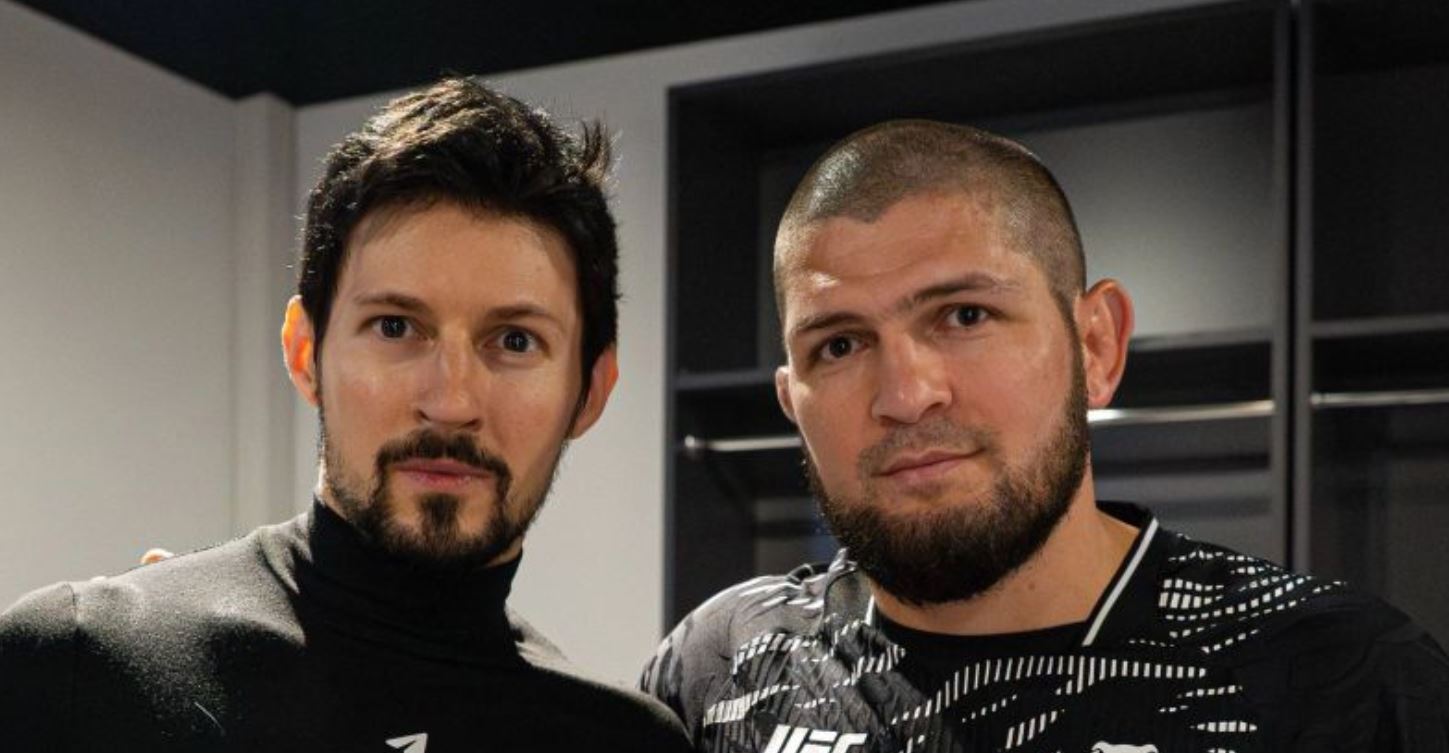 Telegram direktor Pavel Durov prihvata poziv da trenira sa Khabib Nurmagomedov