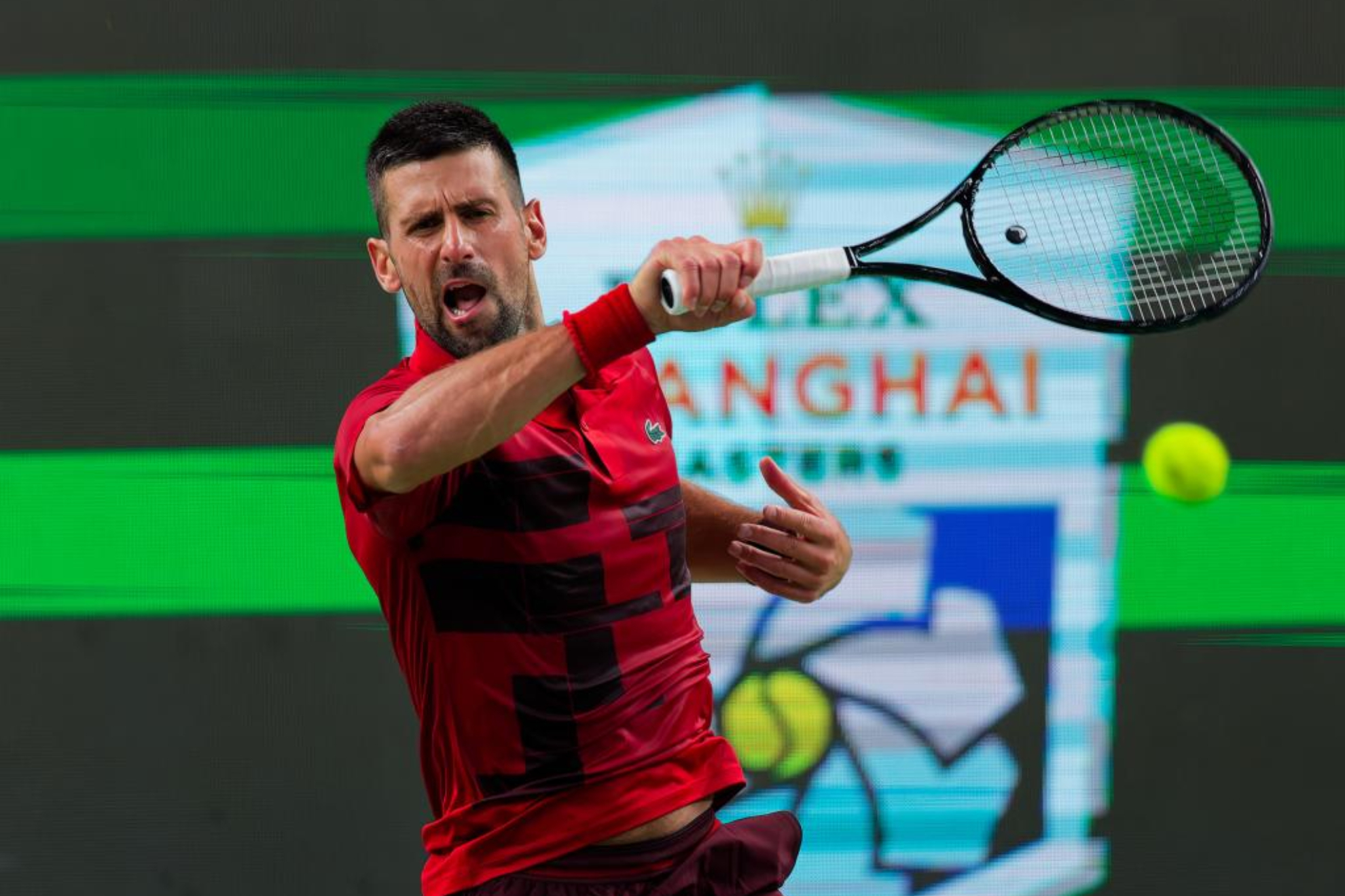 Đoković u svom debiju na Shanghai Masters 1000.