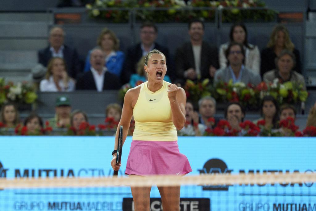 Arina Sabalenka na Mutua Madrid Openu