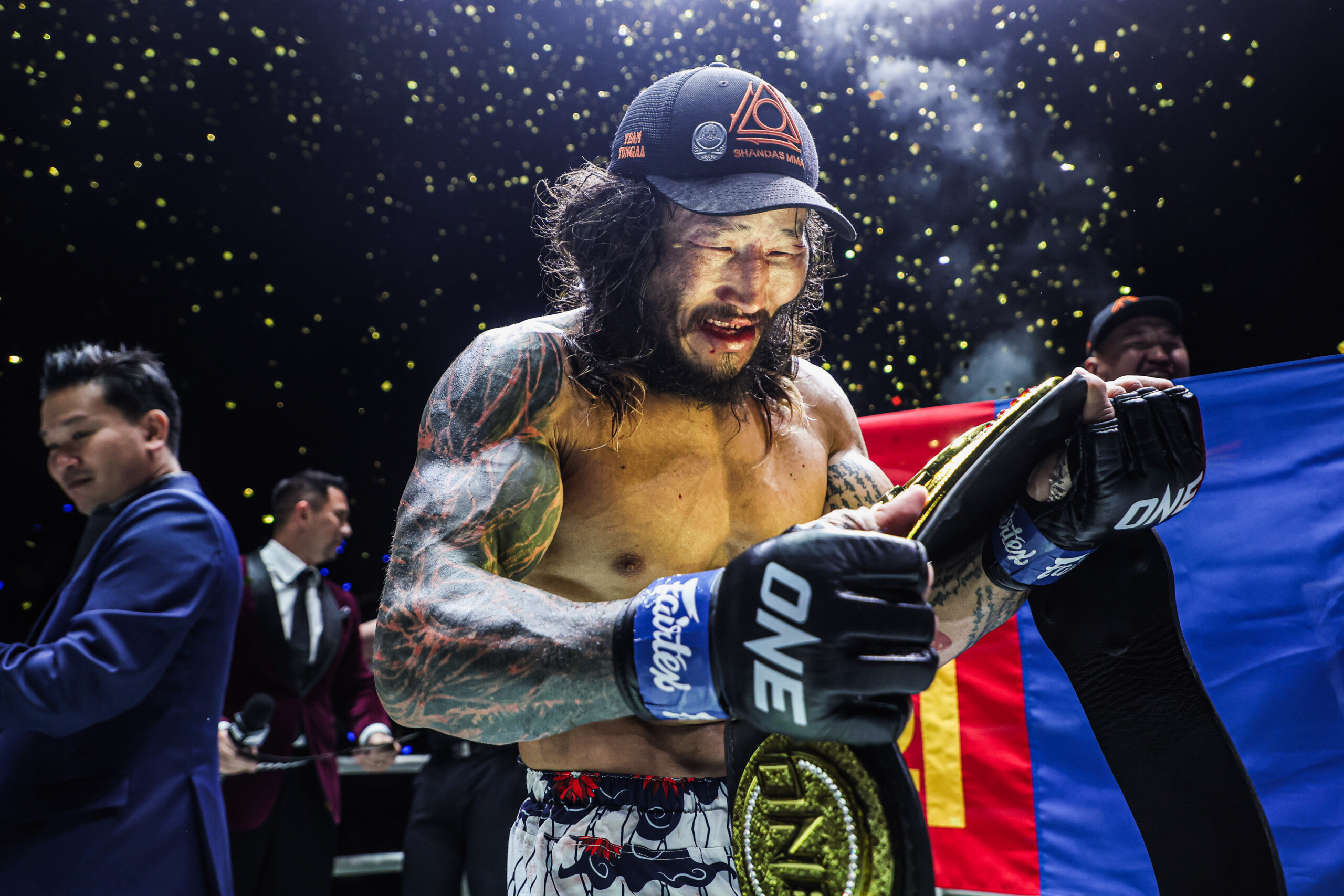 Enkh Orgil Baatarkhuu Fabricio Andrade ONE Fight Night 38 20