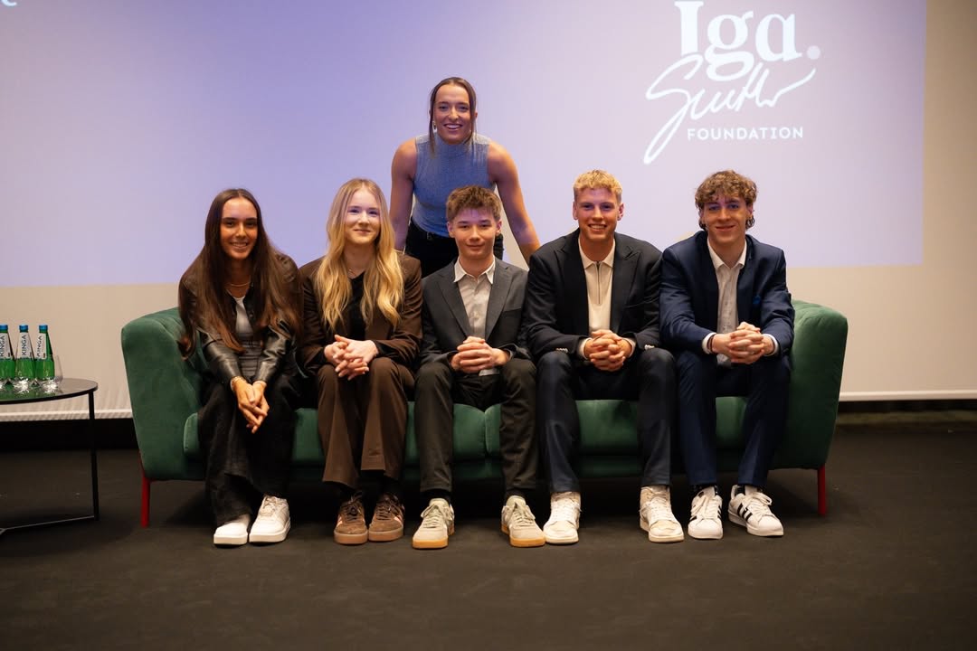 Iga Sviatek upoznala prve dobitnike stipendije iz istoimene fondacije
