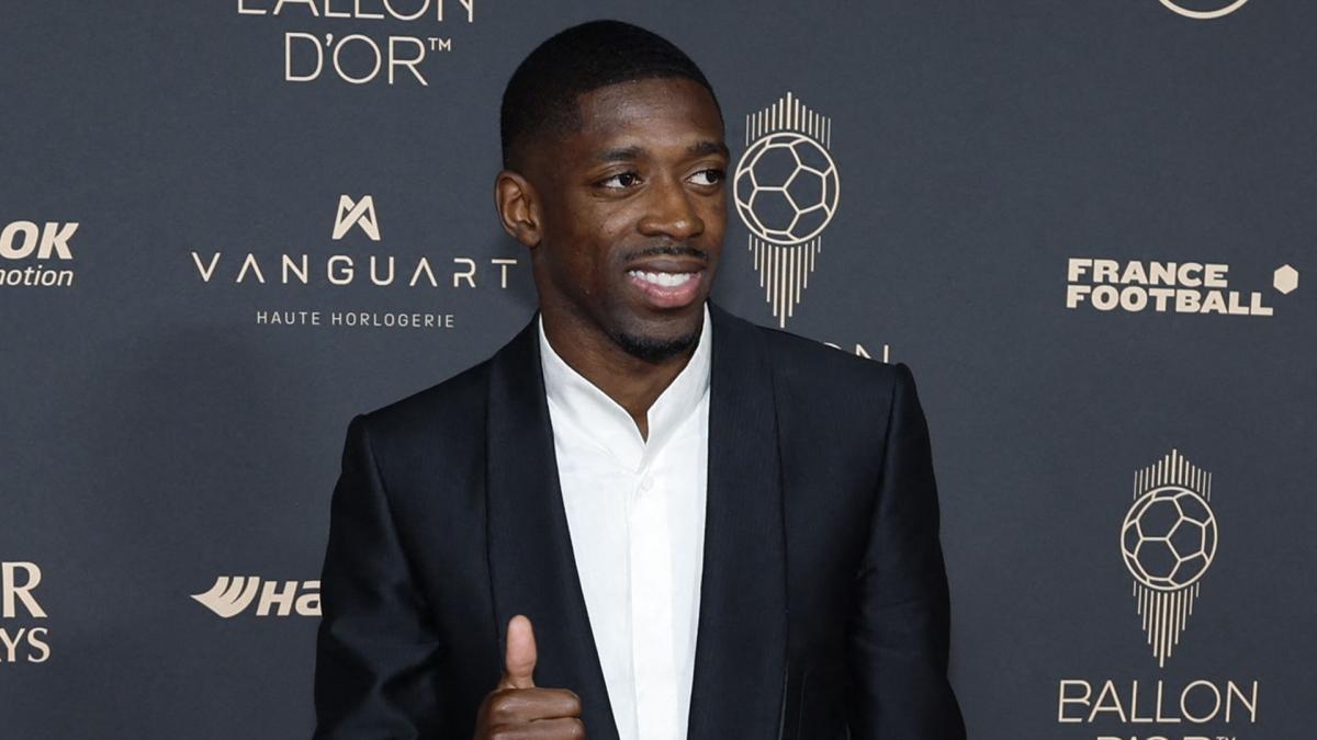 Najbolji 2025: reakcija pobednika Ousmanea Dembelea