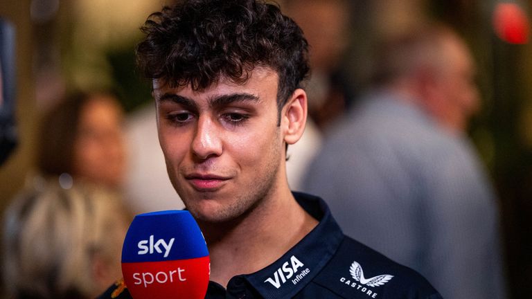 Arvid Lindblad (Oracle Red Bull Racing, Velika Britanija, #36), UAE, Svetsko prvenstvo Formule 1, Velika nagrada Abu Dabija, staza Yas Marina, slobodni trening, 05.12.2025 Foto: Memmler/picture-alliance/dpa/AP Images