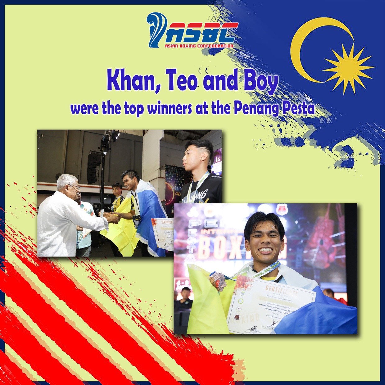 Khan, Teo i Boi bili su glavni pobednici na turniru Penang Pesta