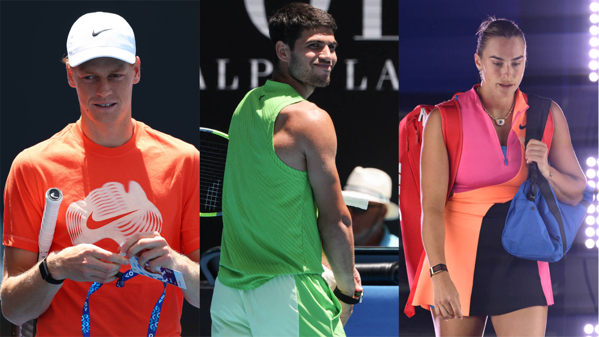 Garderoba VHOOPs: Carlos Alcaraz, Arina Sabalenka sukobljavaju se sa pravilom AO nosivih uređaja