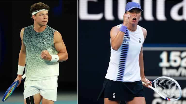 Ben Shelton i Iga Sviatek u On