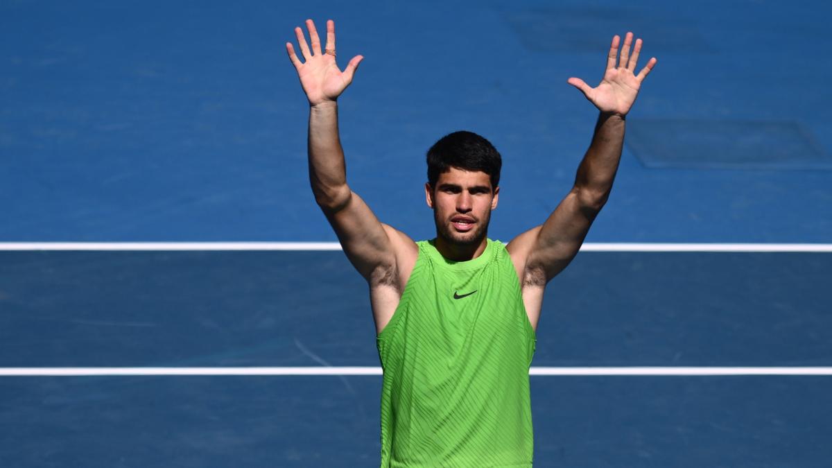 Alkaraz se izlaže plafonu zbog 42 stepeni u utorak u Australiji: "Nikada nisam igrao u takvim uslovima"