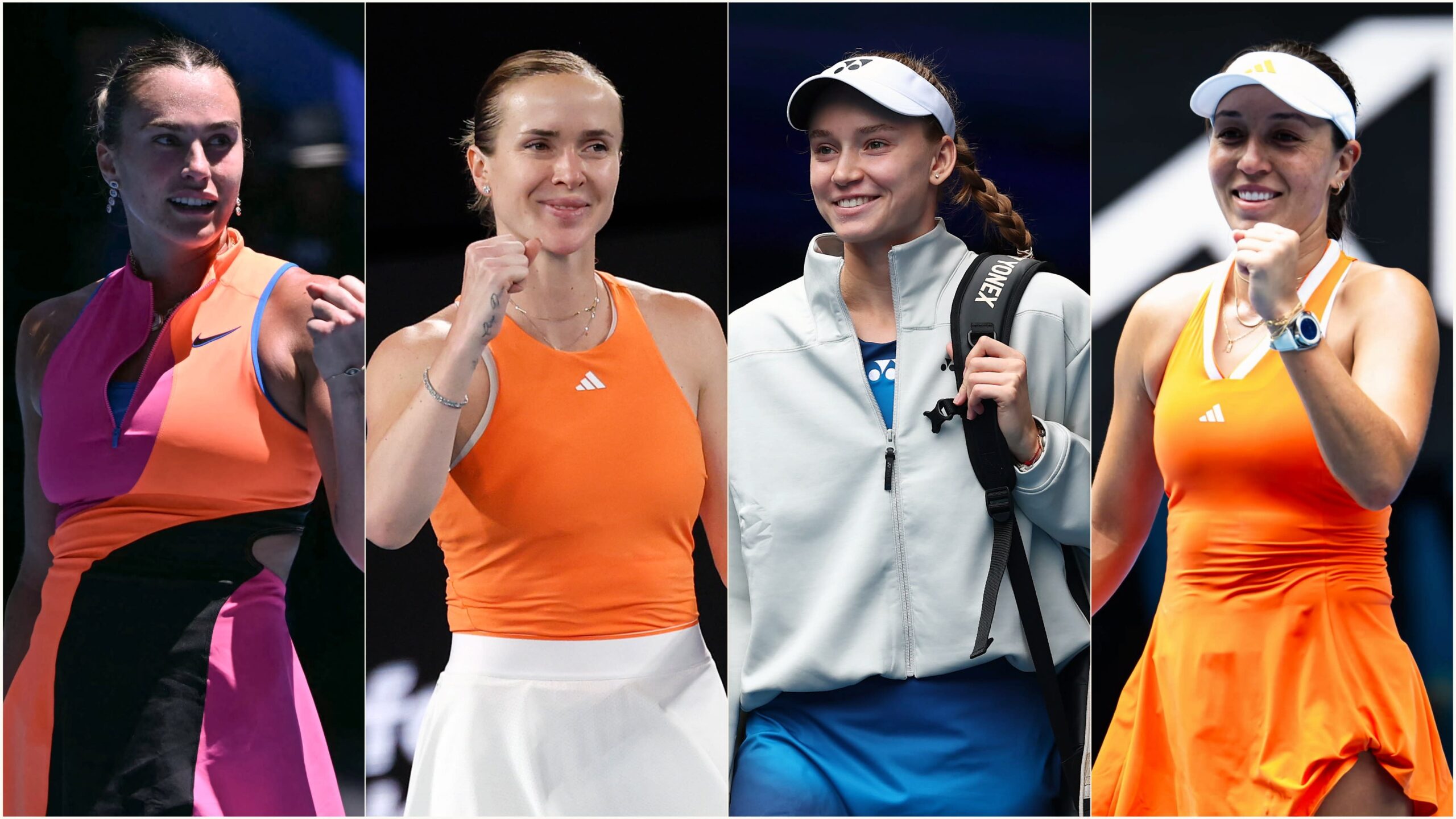 Australian Open Women's SF Preview: Sabalenka vs. Svitolina, Ribakina vs. Pegula