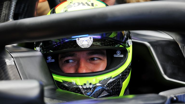 Serhio Perez je bio u kokpitu za Cadillacovu prvu F1 vožnju na Silverstonu