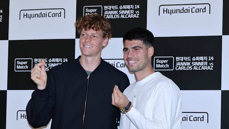 Jannik Sinner i Karlos Alkaraz stižu u Seul, Južna Koreja na Hiundai Card Super Match.